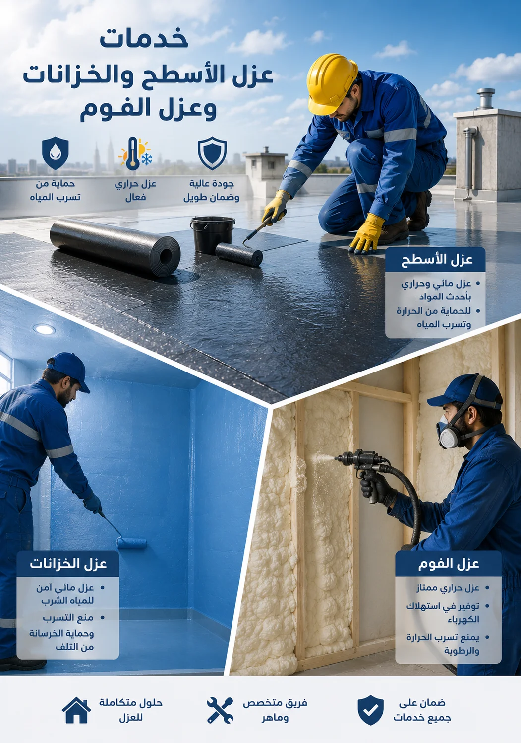 لماذا يعتبر العزل خط الدفاع الأول لمنشأتك؟ لماذا يعتبر العزل خط الدفاع الأول لمنشأتك؟